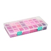 600G 24 Colors Glass Seed Beads SEED-JP0008-07-3mm-6