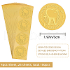 Self Adhesive Gold Foil Embossed Stickers DIY-WH0211-227-2