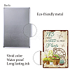 Rectangle Metal Iron Sign Poster AJEW-WH0157-356-3