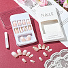 ABS Plastic Full Cover Press On False Nails DIY-CJC0006-15-6