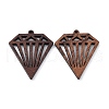 Walnut Wood Laser Cut Pendants WOOD-Q051-03C-1
