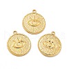Ion Plating(IP) 304 Stainless Steel Pendants STAS-P312-19G-4