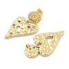 PVD Vacuum Plating 304 Stainless Steel Stud Earrings for Women EJEW-C120-14G-2