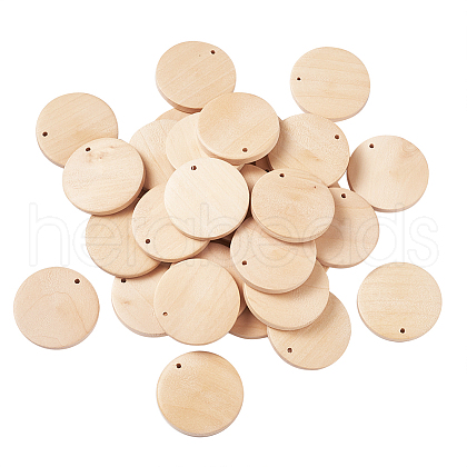 Kissitty Wood Pendants WOOD-KS0001-04-1