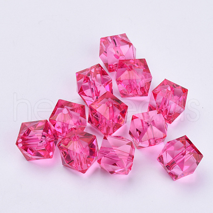 Transparent Acrylic Beads TACR-Q259-14mm-V08-1