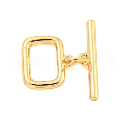 Brass Toggle Clasps KK-A223-19G-1
