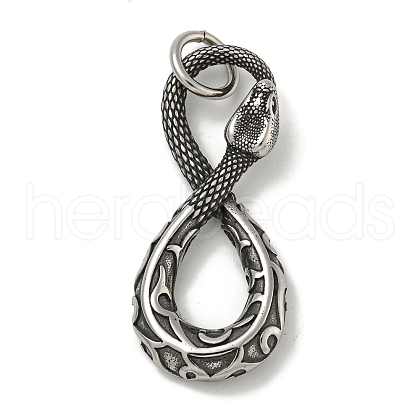 316 Surgical Stainless Steel Pendants STAS-Z073-70AS-01-1