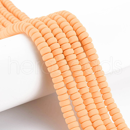 Handmade Polymer Clay Beads Strands CLAY-N008-130-1