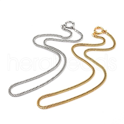 304 Stainless Steel Diamond Cut Chunky Curb Chains NJEW-JN03213-1