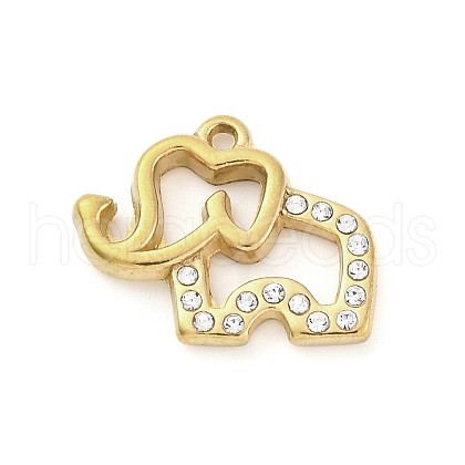 304 Stainless Steel Pendants STAS-V003-05G-05-1