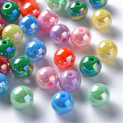 Opaque Acrylic Beads MACR-S370-D12mm-M2-1