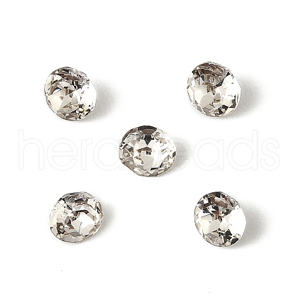 Glass Rhinestone Cabochons GLAA-A018-4mm-001-1