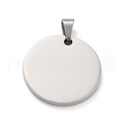 Non-Tarnish 304 Stainless Steel Pendants STAS-K234-01P-1