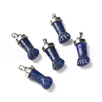 Natural Lapis Lazuli Pendants G-K322-01D-P-01-1