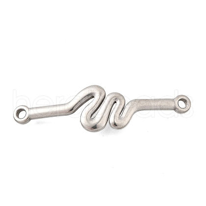 304 Stainless Steel Connector Charms STAS-Q362-07A-P-1