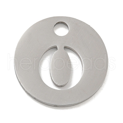 Non-Tarnish 304 Stainless Steel Pendants STAS-F233-M-P01-A-O-1