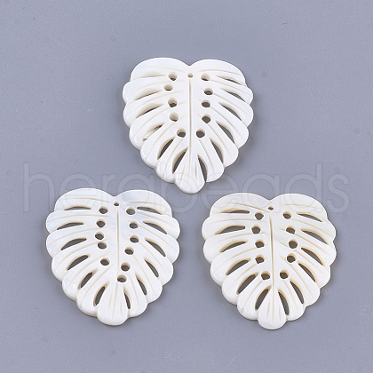 Freshwater Shell Pendants SHEL-S274-81-1