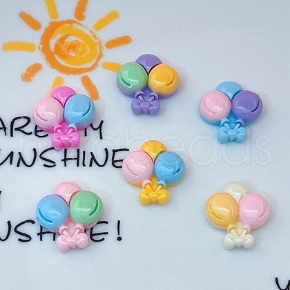 Opaque Resin Enamel Cabochons CRES-D308-13-1