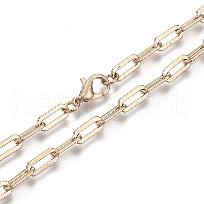 Brass Paperclip Chains MAK-S072-15A-G-1