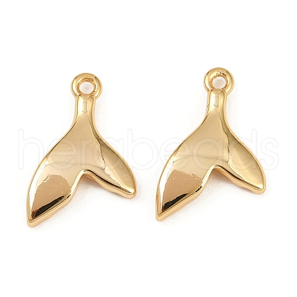 Ocean Theme Brass Charms KK-F902-07M-G-1