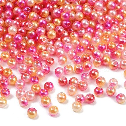 ABS Imitation Pearl Beads KY-P021-05A-02-1