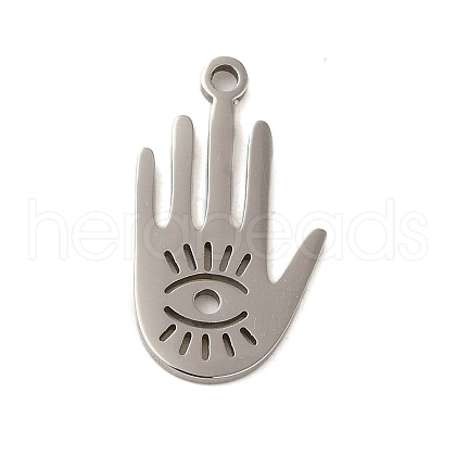 Non-Tarnish 304 Stainless Steel Pendants STAS-S123-03P-08-1