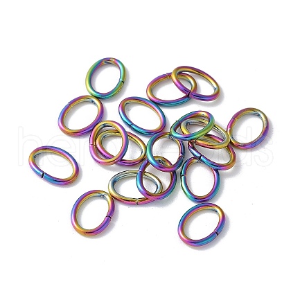 Ion Plating(IP) 304 Stainless Steel Jump Rings STAS-F221-40MC-B-1