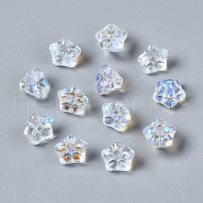 Transparent Glass Beads GGLA-S054-011C-01-1