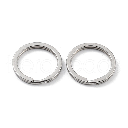 Non-Tarnish 304 Stainless Steel Split Key Rings STAS-Q314-01D-P-1
