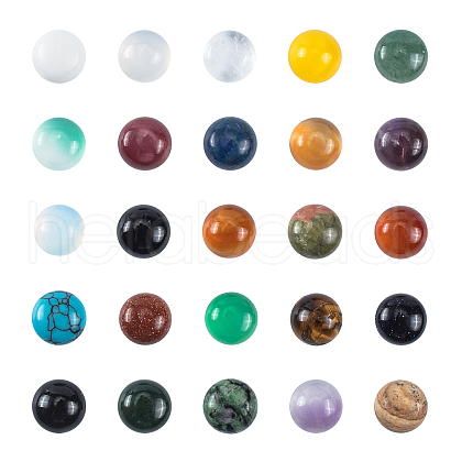 Natural & Synthetic Gemstone Cabochons G-PH0034-41-1