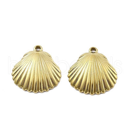 304 Stainless Steel Pendants STAS-D302-23K-G-1