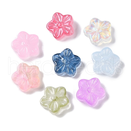 Baking Paint Glass Beads X-GLAA-S202-06-1