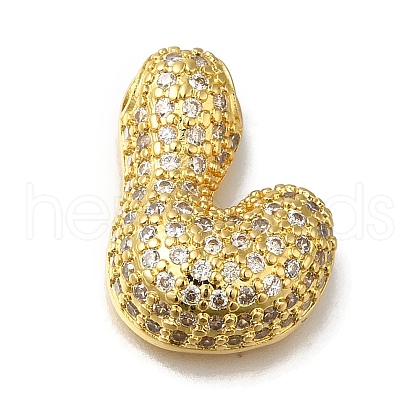 Brass with Cubic Zirconia Pendant KK-Q818-02L-G-1