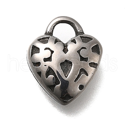 Retro 304 Stainless Steel Charms STAS-L284-18AS-06-1