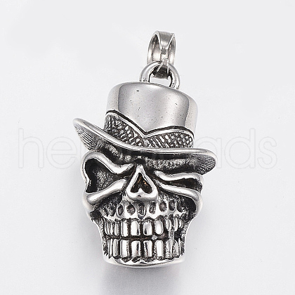 304 Stainless Steel Pendants STAS-H435-103-1