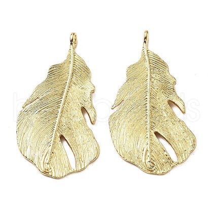 Brass Pendants KK-Z114-07G-1