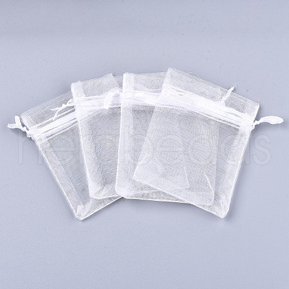 Organza Gift Bags with Drawstring X1-OP-R016-9x12cm-04-1