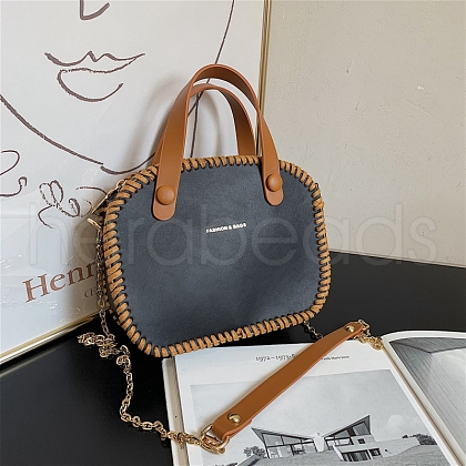 DIY Imitation Leather Crossbody Lady Bag Making Kits PW-WG59556-05-1