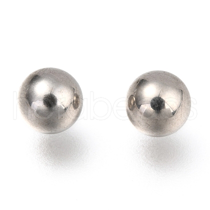 201 Stainless Steel Beads STAS-H139-03H-P-1