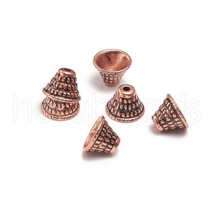 CCB Plastic Bead Cones CCB-J029-01R-1