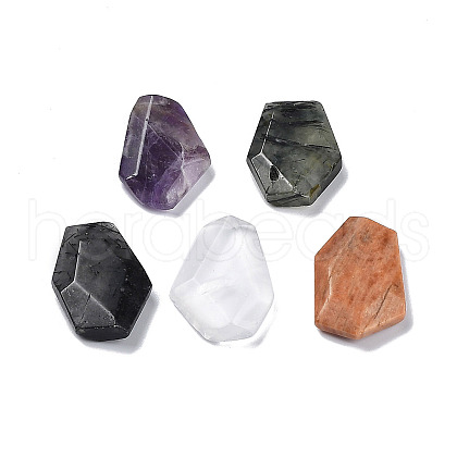 Natural Mixed Gemstone Beads G-F747-01-1