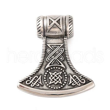 316 Surgical Stainless Steel Big Pendants STAS-Z073-08AS-1