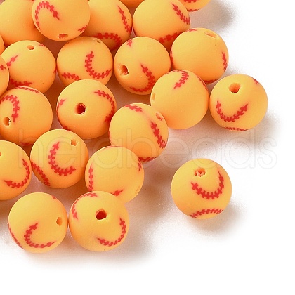 Handmade Polymer Clay Beads CLAY-Z004-02B-1