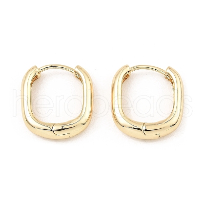 Brass Hoop Earrings EJEW-I289-15KCG-1