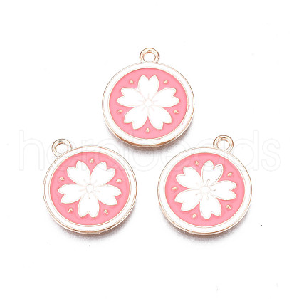 Alloy Enamel Pendants ENAM-S115-148A-1