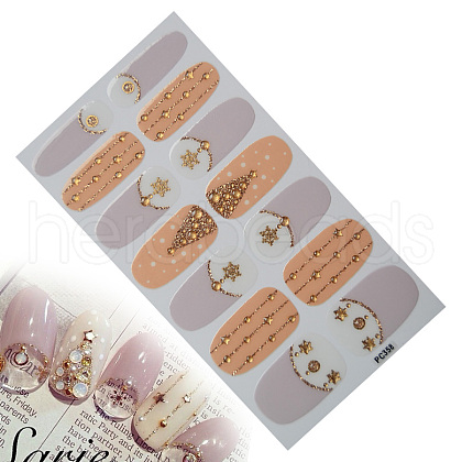 Full Cover Nail Art Stickers MRMJ-Q084-PC358-1