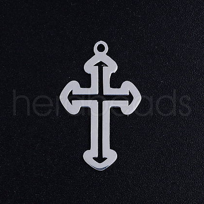 Tarnish Resistant 201 Stainless Steel Pendants STAS-S105-JN376-1-1