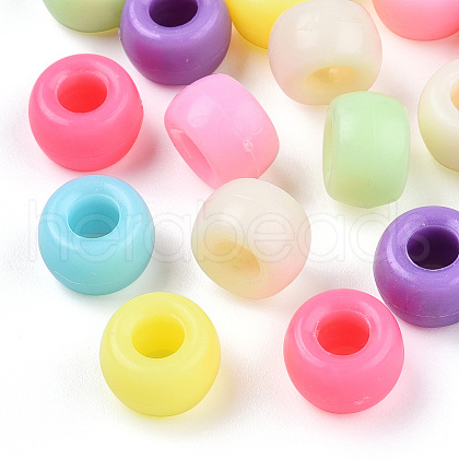 Opaque Acrylic Beads SACR-T338-16-1