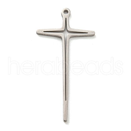 Non-Tarnish 304 Stainless Steel Pendants STAS-G318-11P-1