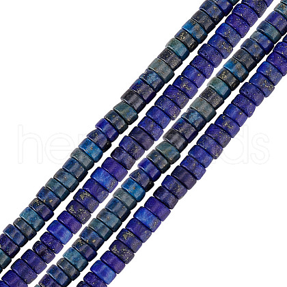 GOMAKERER 2 Strands Natural Lapis Lazuli Beads Strands G-GO0001-59-1